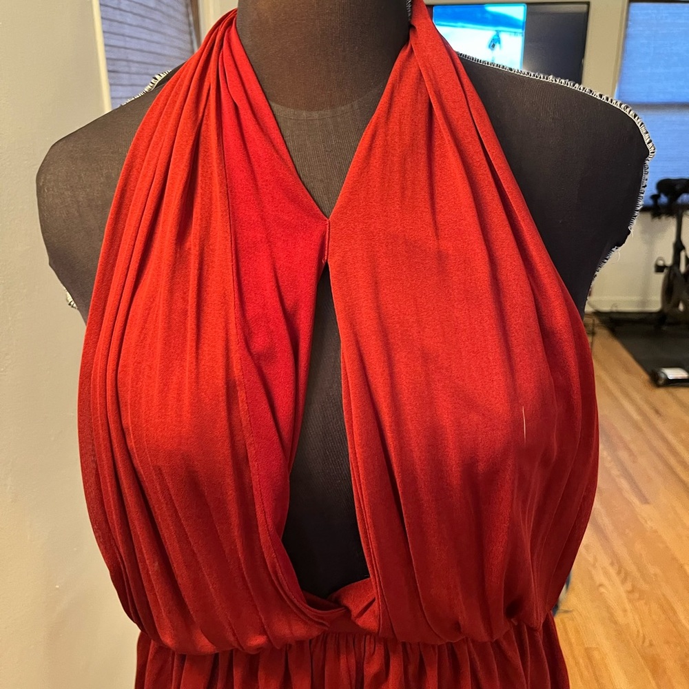 Gucci red dress size large 10